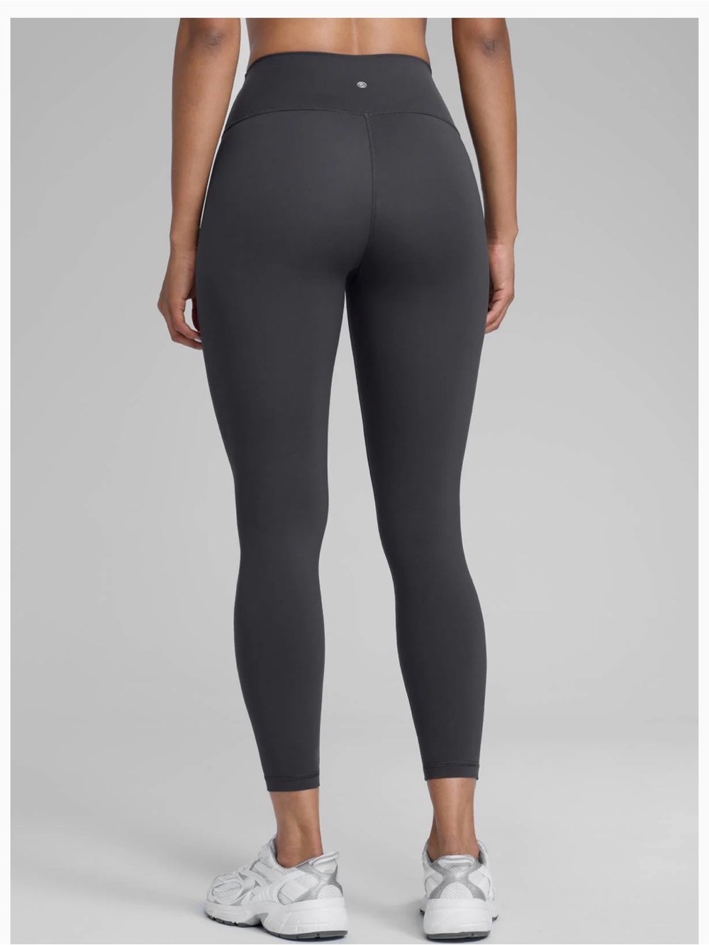 CRZ YOGA Hugged Feeling High-Waist Charcoal Gray Leggings 28” Inseam - Picture 2 of 6